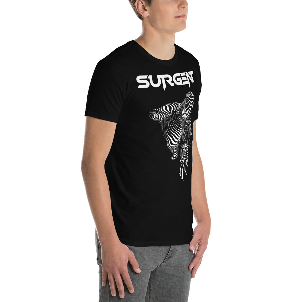 Surgent Logo + Man Unisex T-shirt