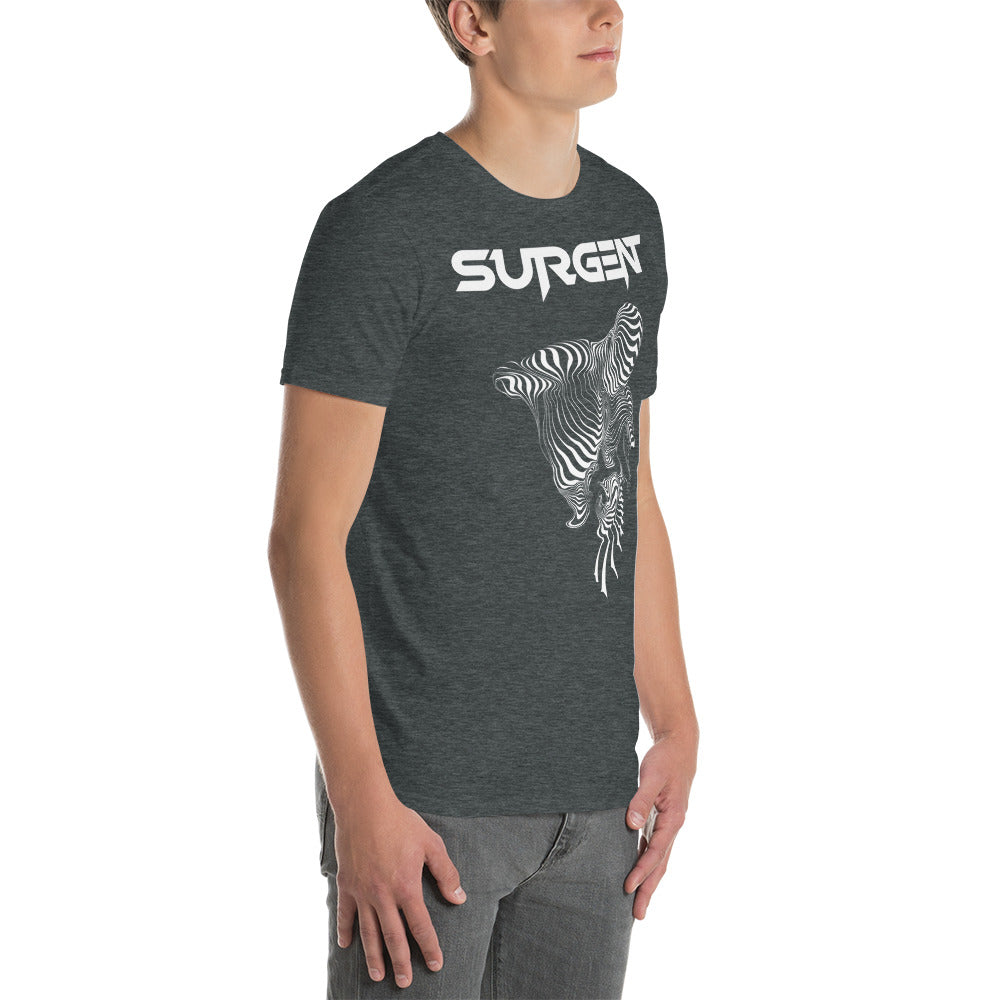 Surgent Logo + Man Unisex T-shirt