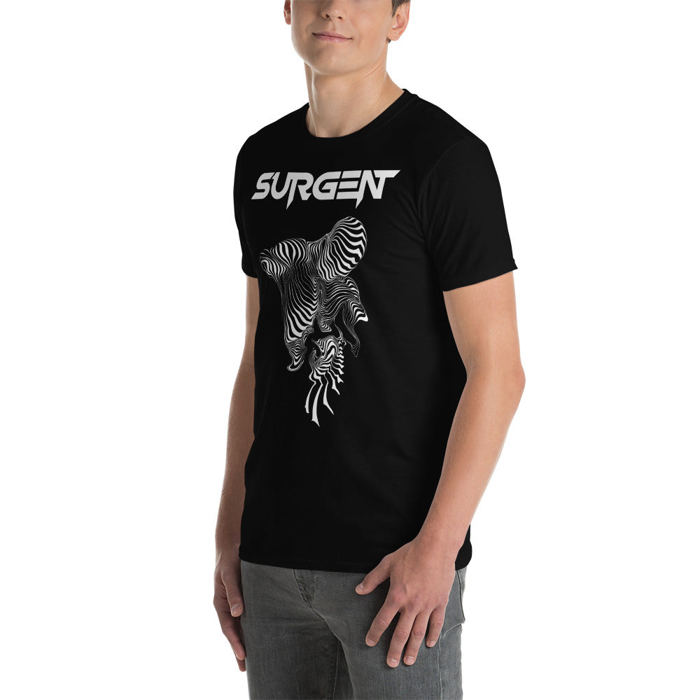 Surgent Logo + Man Unisex T-shirt