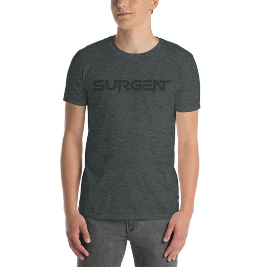 Surgent Logo Black-on-Gray T-Shirt